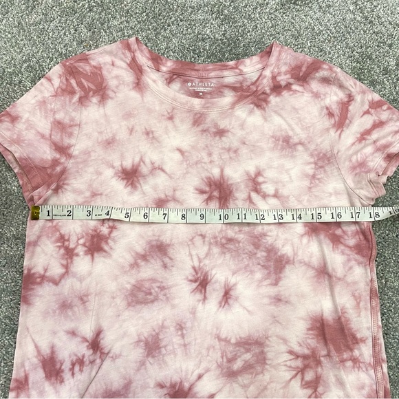 Athleta Organic Daily Crew Tie Dye Tee - Picture 10 of 11